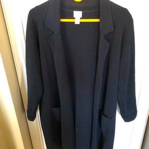 Chico’s sweater duster